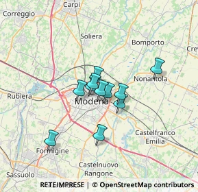 Mappa Via Crocetta, 41122 Modena MO, Italia (4.28636)