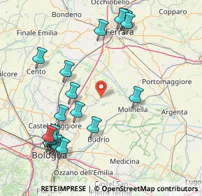 Mappa 40052 Baricella BO, Italia (19.3075)