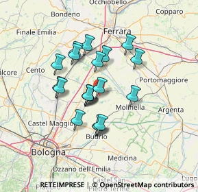 Mappa 40052 Baricella BO, Italia (10.682)