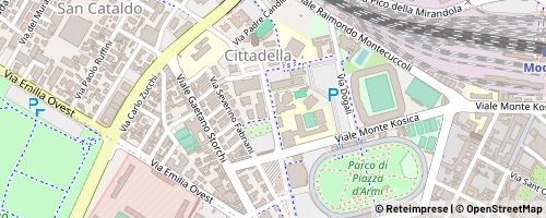 Mappa Modena