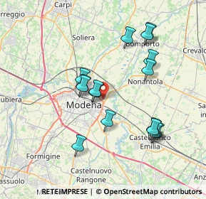 Mappa Torrazzi, 41122 Modena MO, Italia (7.045)