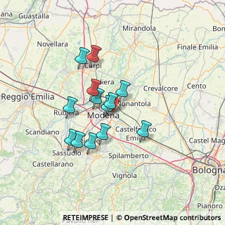 Mappa Torrazzi, 41122 Modena MO, Italia (11.02538)