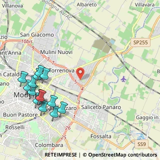 Mappa Torrazzi, 41122 Modena MO, Italia (2.67357)