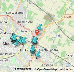 Mappa Torrazzi, 41122 Modena MO, Italia (2.135)