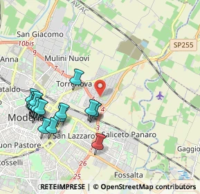 Mappa Torrazzi, 41122 Modena MO, Italia (2.3425)