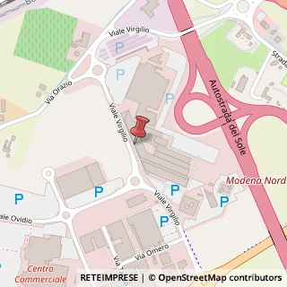 Mappa Viale Virgilio, 48, 41123 Modena, Modena (Emilia Romagna)