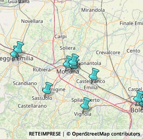Mappa Via Mar Tirreno, 41122 Modena MO, Italia (26.827)