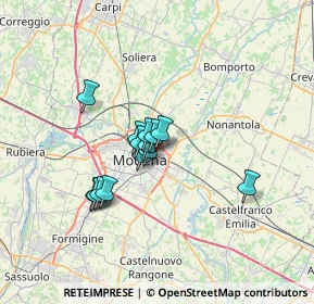 Mappa Via Mar Tirreno, 41122 Modena MO, Italia (4.77)