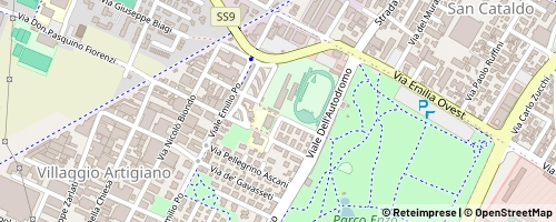Mappa Módena
