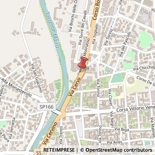 Mappa Via Cervino, 33, 12038 Savigliano, Cuneo (Piemonte)