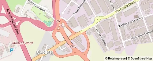 Mappa Modena