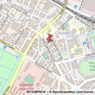 Mappa Viale Gaetano Storchi, 104, 41121 Modena, Modena (Emilia Romagna)