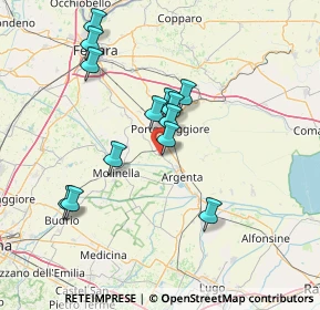 Mappa Via Nazionale Sud, 44011 Argenta FE, Italia (13.33385)