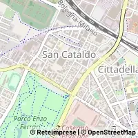 Karte Modena