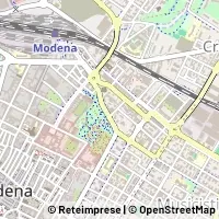 Hartă Modena