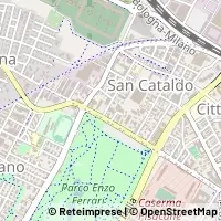 Karte Modena