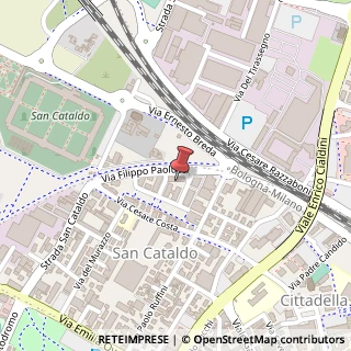 Mappa Via Natalia Ginzburg, 20, 41123 Modena, Modena (Emilia Romagna)