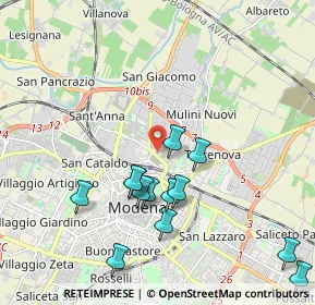 Mappa Largo Mario Alberto Pucci, 41122 Modena MO, Italia (2.11846)