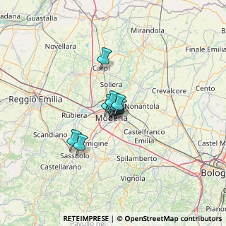 Mappa Strada Nazionale Canaletto, 41122 Modena MO, Italia (5.80727)