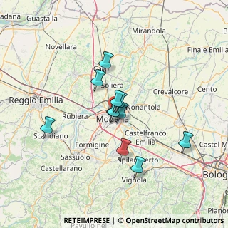 Mappa Strada Nazionale Canaletto, 41122 Modena MO, Italia (10.37545)