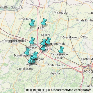 Mappa Largo Mario Alberto Pucci, 41122 Modena MO, Italia (13.00615)