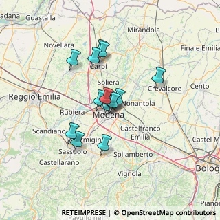 Mappa Strada Nazionale Canaletto, 41122 Modena MO, Italia (10.11714)