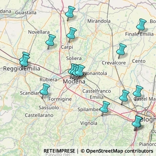Mappa Via Cervino, 41122 Modena MO, Italia (19.49176)