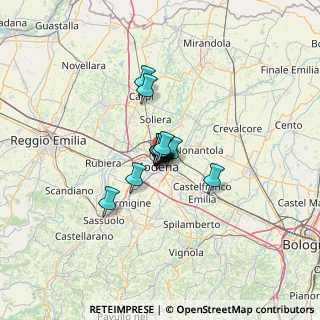 Mappa Via Giuseppe Toniolo, 41122 Modena MO, Italia (5.92929)