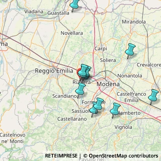 Mappa Via Diogene, 42048 Rubiera RE, Italia (13.55818)