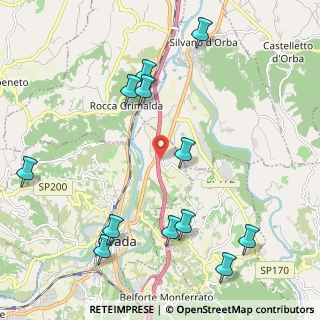 Mappa Strada Novi reg. Lercaro, 15076 Ovada AL, Italia (2.55917)