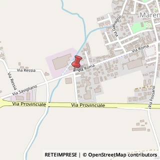 Mappa Via roma 115, 12030 Marene, Cuneo (Piemonte)