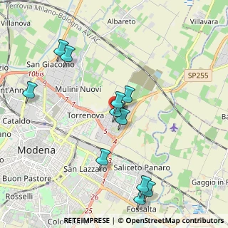 Mappa Via Martin Luther King, 41122 Modena MO, Italia (2.12)