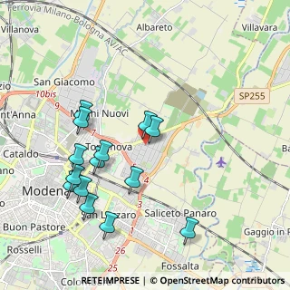 Mappa Via Martin Luther King, 41122 Modena MO, Italia (2.08071)
