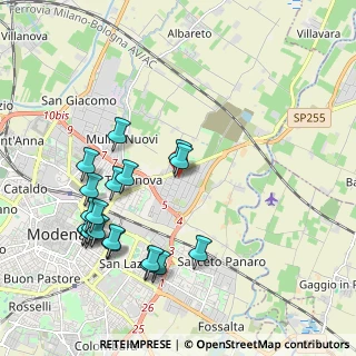 Mappa Via Martin Luther King, 41122 Modena MO, Italia (2.2295)