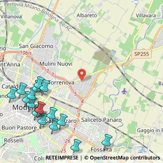 Mappa Via Martin Luther King, 41122 Modena MO, Italia (3.17647)