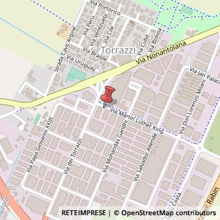 Mappa Via Martin Luther King, 4, 41122 Modena, Modena (Emilia Romagna)