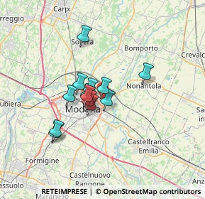 Mappa Via Martin Luther King, 41122 Modena MO, Italia (4.8)
