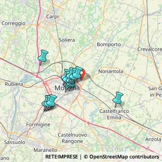Mappa Via Martin Luther King, 41122 Modena MO, Italia (5.92)