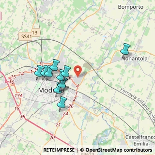 Mappa Via Martin Luther King, 41122 Modena MO, Italia (3.37091)