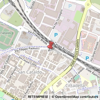 Mappa Via Antonio Cesari, 7, 41123 Modena, Modena (Emilia Romagna)