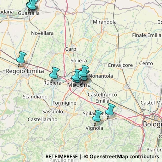 Mappa Viale Antonio Gramsci, 41122 Modena MO, Italia (18.32154)