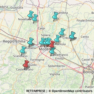 Mappa Viale Antonio Gramsci, 41122 Modena MO, Italia (13.53647)
