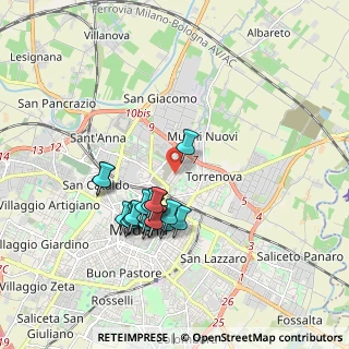 Mappa Viale Antonio Gramsci, 41122 Modena MO, Italia (1.62316)