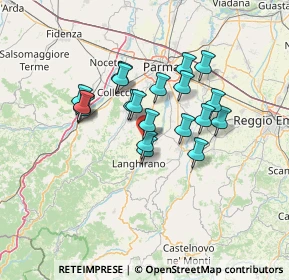 Mappa Via Pablo, 43013 Torrechiara PR, Italia (10.845)