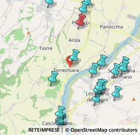 Mappa Via Pablo, 43013 Torrechiara PR, Italia (2.553)