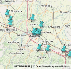 Mappa Via Ferruccio Teglio, 41122 Modena MO, Italia (15.91231)