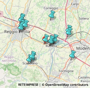 Mappa Via Benedetto Franchini, 42122 Bagno RE, Italia (7.20333)