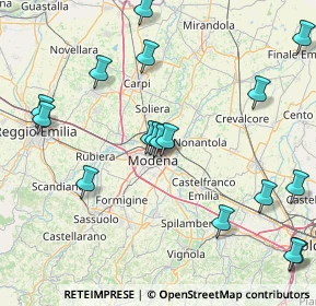 Mappa Via Bruno Buozzi, 41122 Modena MO, Italia (19.45059)