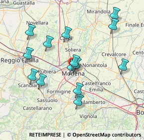 Mappa Via Bartolomeo Paganelli, 41122 Modena MO, Italia (15.09929)