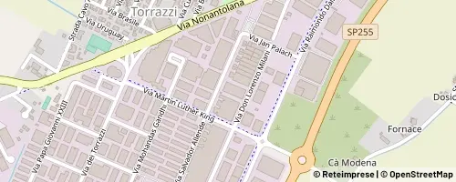 Mappa Modena